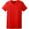 Custom Gildan Womens Ultra Cotton 100% US Cotton T-Shirt. Red