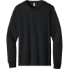 Custom Jerzees Dri-Power 100% Polyester Long Sleeve T-Shirt Black