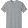 Custom Jerzees Dri-Power 100% Polyester T-Shirt. Athletic Heather Gray