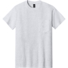 Custom Gildan - Ultra Cotton 100% US Cotton T-Shirt with Pocket. Ash Gray