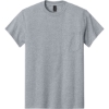 Custom Gildan - Ultra Cotton 100% US Cotton T-Shirt with Pocket. Sport Grey