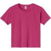 Custom Jerzees - Youth Dri-Power 50/50 Cotton/Poly T-Shirt. Cyber Pink