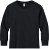 Custom Jerzees Youth Dri-Power 50/50 Cotton/Poly Long Sleeve Black