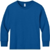 Custom Jerzees Youth Dri-Power 50/50 Cotton/Poly Long Sleeve Royal Blue