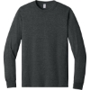Custom Jerzees - Dri-Power 50/50 Cotton/Poly Long Sleeve T-Shirt. Black Heather
