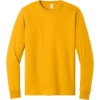 Custom Jerzees - Dri-Power 50/50 Cotton/Poly Long Sleeve T-Shirt. Gold