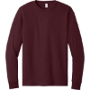 Custom Jerzees - Dri-Power 50/50 Cotton/Poly Long Sleeve T-Shirt. Maroon Red