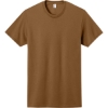 Custom Jerzees - Dri-Power 50/50 Cotton/Poly T-Shirt. Golden Pecan Brown