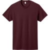 Custom Jerzees - Dri-Power 50/50 Cotton/Poly T-Shirt. Maroon Red
