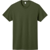 Custom Jerzees - Dri-Power 50/50 Cotton/Poly T-Shirt. Military Green