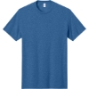Custom Jerzees - Dri-Power 50/50 Cotton/Poly T-Shirt. Retro Heather Royal Blue