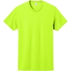 Custom Jerzees - Dri-Power 50/50 Cotton/Poly T-Shirt. Safety Green