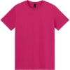 Custom Gildan Light Cotton Tee Heliconia Pink