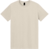 Custom Gildan Light Cotton Tee Sand Beige