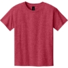 Custom Gildan Youth Light Cotton Tee Heather Red