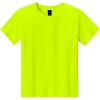 Custom Gildan Youth Light Cotton Tee Safety Green