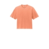 Custom Comfort Colors Womens Heavyweight Boxy Tee Neon Cantaloupe Orange