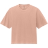 Custom Comfort Colors Womens Heavyweight Boxy Tee Peachy Beige