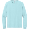 Custom Jerzees Classics Unisex Cotton Long Sleeve T-Shirt Breezy Blue