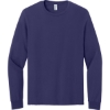 Custom Jerzees Classics Unisex Cotton Long Sleeve T-Shirt Deep Purple