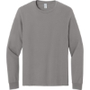 Custom Jerzees Classics Unisex Cotton Long Sleeve T-Shirt Rock Gray