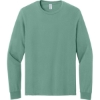 Custom Jerzees Classics Unisex Cotton Long Sleeve T-Shirt Sage Green