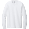 Custom Jerzees Classics Unisex Cotton Long Sleeve T-Shirt White