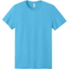 Custom Jerzees Classics Unisex Cotton T-Shirt Aquatic Blue