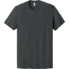 Custom Jerzees Classics Unisex Cotton T-Shirt Black Heather