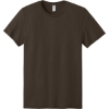 Custom Jerzees Classics Unisex Cotton T-Shirt Chocolate Brown