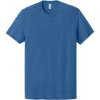 Custom Jerzees Classics Unisex Cotton T-Shirt Retro Heather Royal Blue