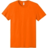 Custom Jerzees Classics Unisex Cotton T-Shirt Safety Orange