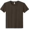 Custom Jerzees Classics Youth Cotton T-Shirt Chocolate Brown