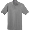 Custom Jerzees Dri-Power Sport Shirt. Oxford Gray