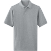 Custom Jerzees Unisex Premium Ring Spun Cotton Pique Sport Shirt Athletic Heather Gray