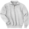 Custom Jerzees Super Sweats NuBlend - 1/4-Zip Sweatshirt with Cadet Collar. Ash