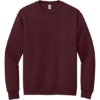 Custom Jerzees Super Sweats NuBlend - Crewneck Sweatshirt. Maroon Red