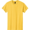 Custom Gildan - Heavy Cotton 100% Cotton T-Shirt. Daisy Yellow