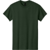 Custom Gildan - Heavy Cotton 100% Cotton T-Shirt. Forest Green