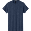 Custom Gildan - Heavy Cotton 100% Cotton T-Shirt. Heather Navy Blue