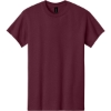 Custom Gildan - Heavy Cotton 100% Cotton T-Shirt. Maroon Red
