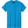 Custom Gildan - Heavy Cotton 100% Cotton T-Shirt. Sapphire Blue