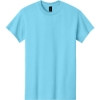 Custom Gildan - Heavy Cotton 100% Cotton T-Shirt. Sky Blue