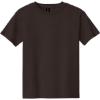 Custom Gildan - Youth Heavy Cotton 100% Cotton T-Shirt. Dark Chocolate Brown