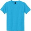 Custom Gildan - Youth Heavy Cotton 100% Cotton T-Shirt. Heather Sapphire
