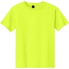 Custom Gildan - Youth Heavy Cotton 100% Cotton T-Shirt. Safety Green