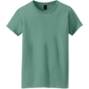 Custom Gildan Womens Heavy Cotton 100% Cotton T-Shirt. Aquatic Green