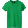 Custom Gildan Womens Heavy Cotton 100% Cotton T-Shirt. Irish Green
