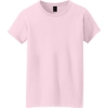 Custom Gildan Womens Heavy Cotton 100% Cotton T-Shirt. Light Pink