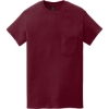 Custom Gildan Heavy Cotton 100% Cotton Pocket T-Shirt. Maroon